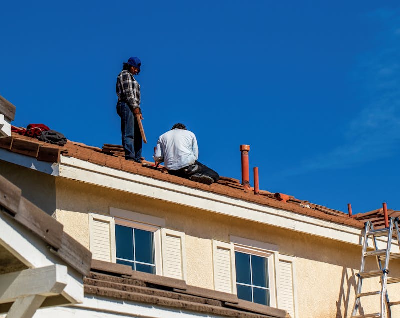 checking the roof
