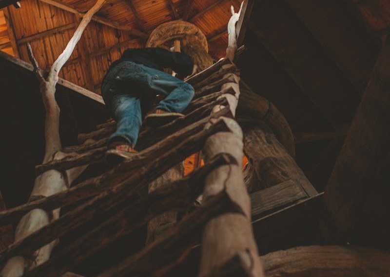 accessing the roof from inside the house
