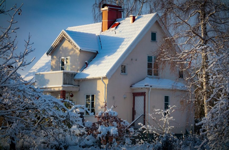 roof covered in snow
